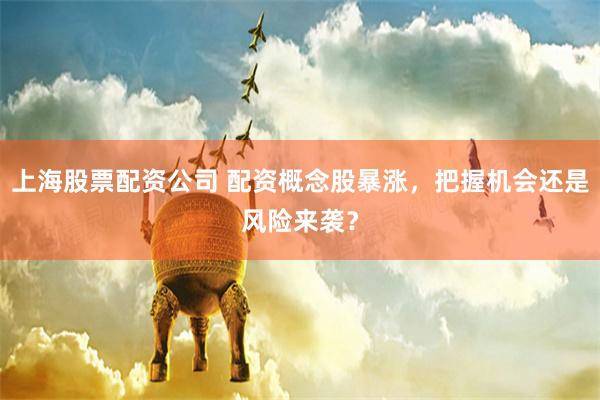 上海股票配资公司 配资概念股暴涨，把握机会还是风险来袭？